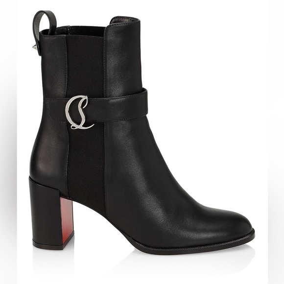 Christian Louboutin Shoes - Christian Louboutin Leather 70 Chelsea Booties